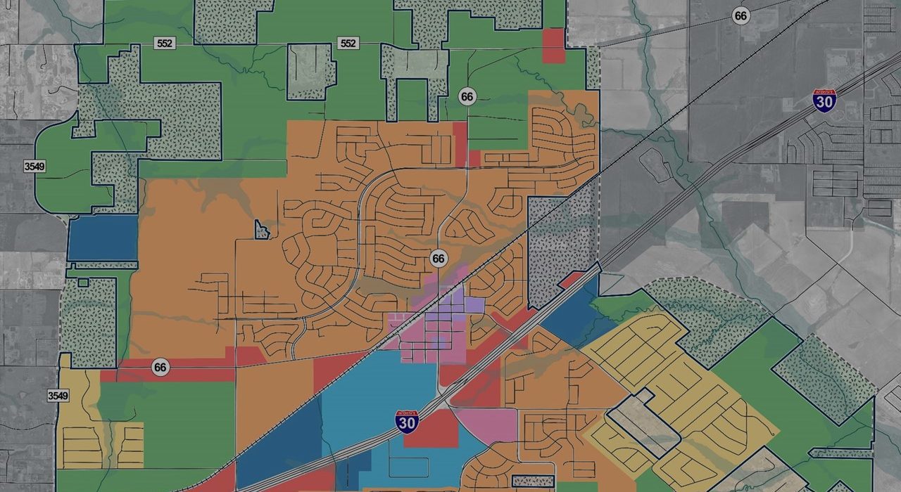 Fate Comprehensive Plan map